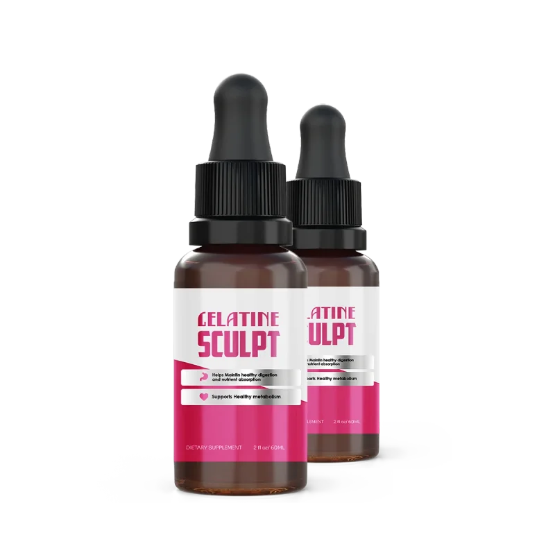 Gelatine Sculpt Weight Management Health — 2 Bottle / 60 Day Pack